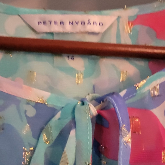 Chiffon blouse Peter Nygard - Picture 2 of 2